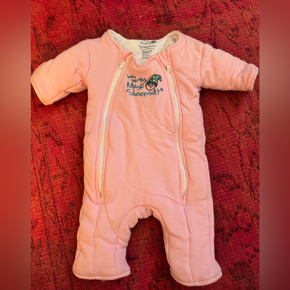 Magic Sleepsuit Pink Kids One Piece